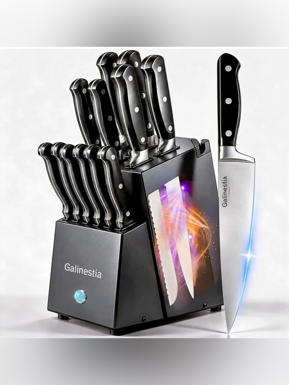 brand new Smart Knife Block Set with 12 Knives. firm price